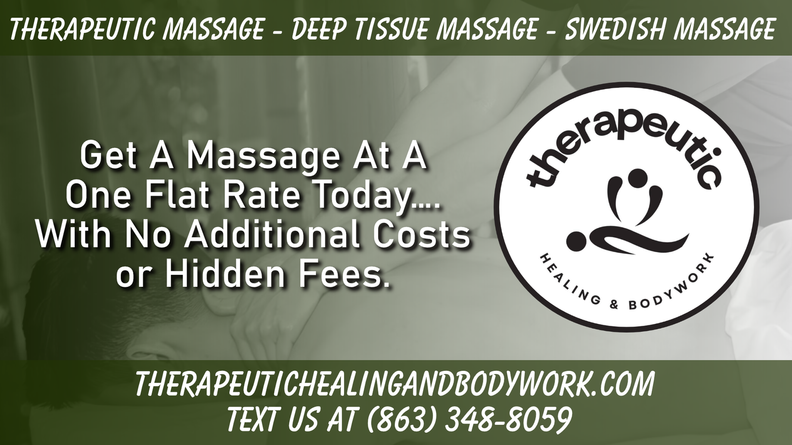 Flat Rate Massage in Oviedo